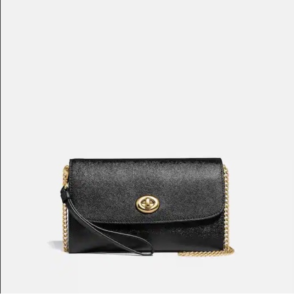Coach chain crossbody bag
